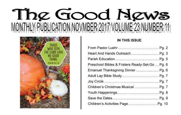 The Good News: November 2017