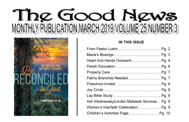 The Good News: March 2019