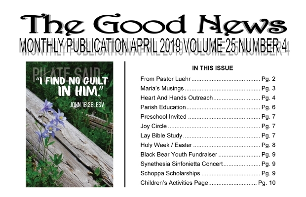 The Good News: April 2019
