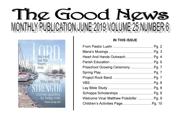The Good News: June 2019