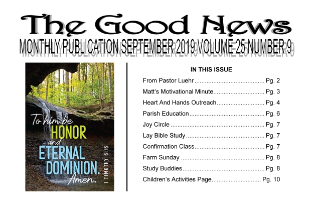 The Good News: September 2019