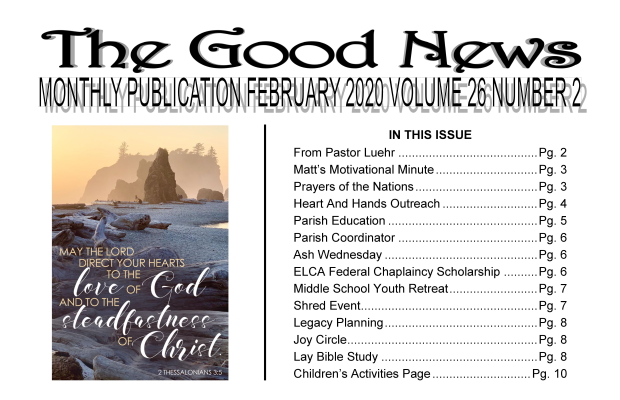 The Good News: February 2020
