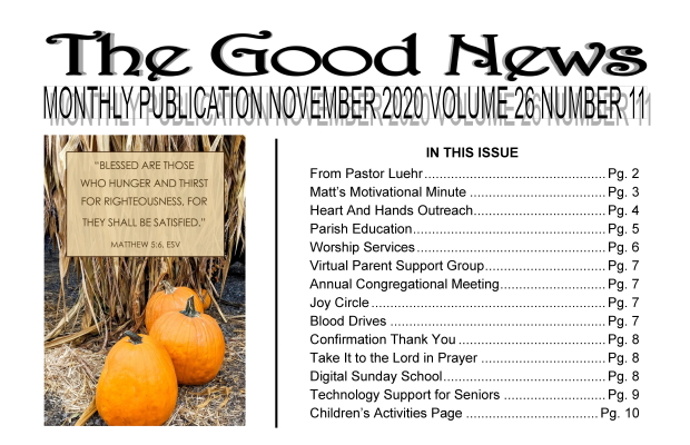 The Good News: November 2020