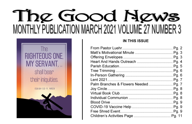 The Good News: March 2021