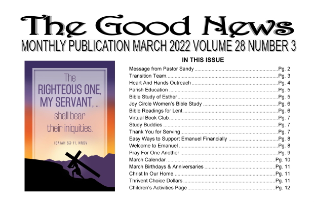 The Good News: March 2022
