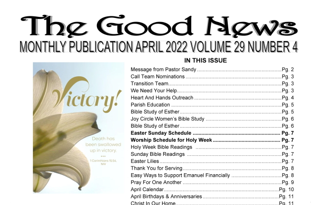 The Good News: April 2022