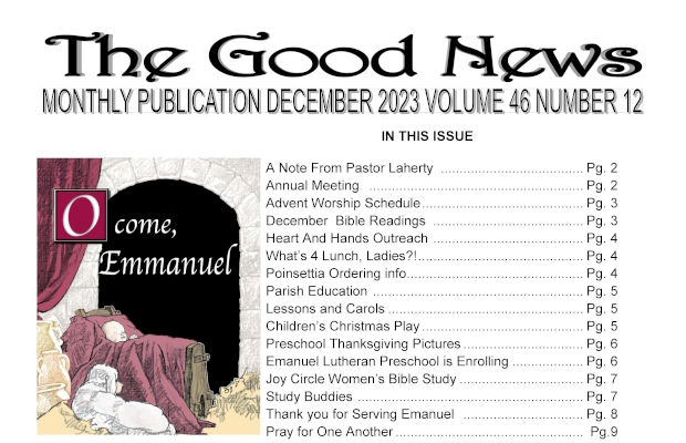 The Good News: 2023