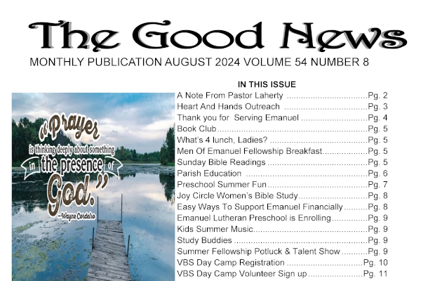 The Good News: August 2024