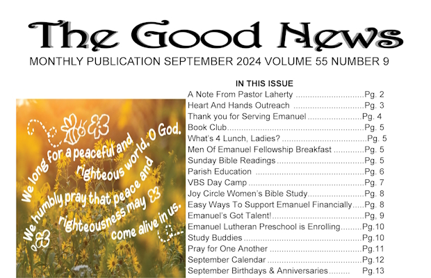 The Good News: September 2024