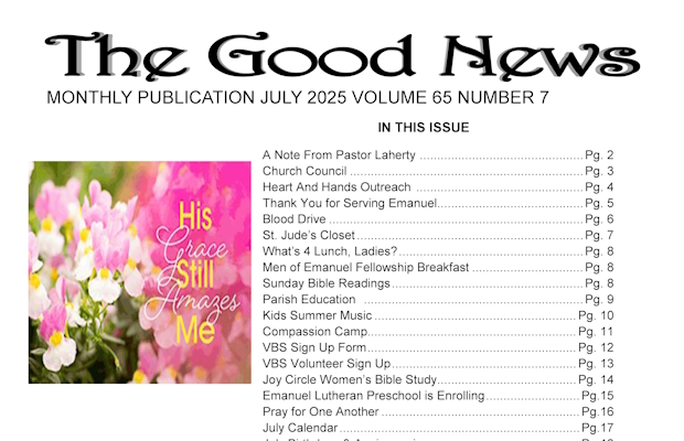 The Good News: July 2025