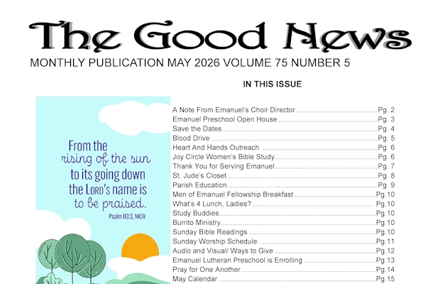 The Good News: May 2026