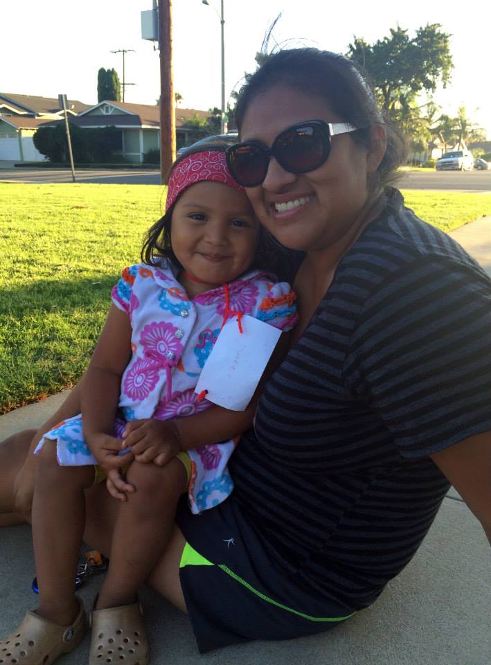 Mother and Daughter at Vacation Bible School